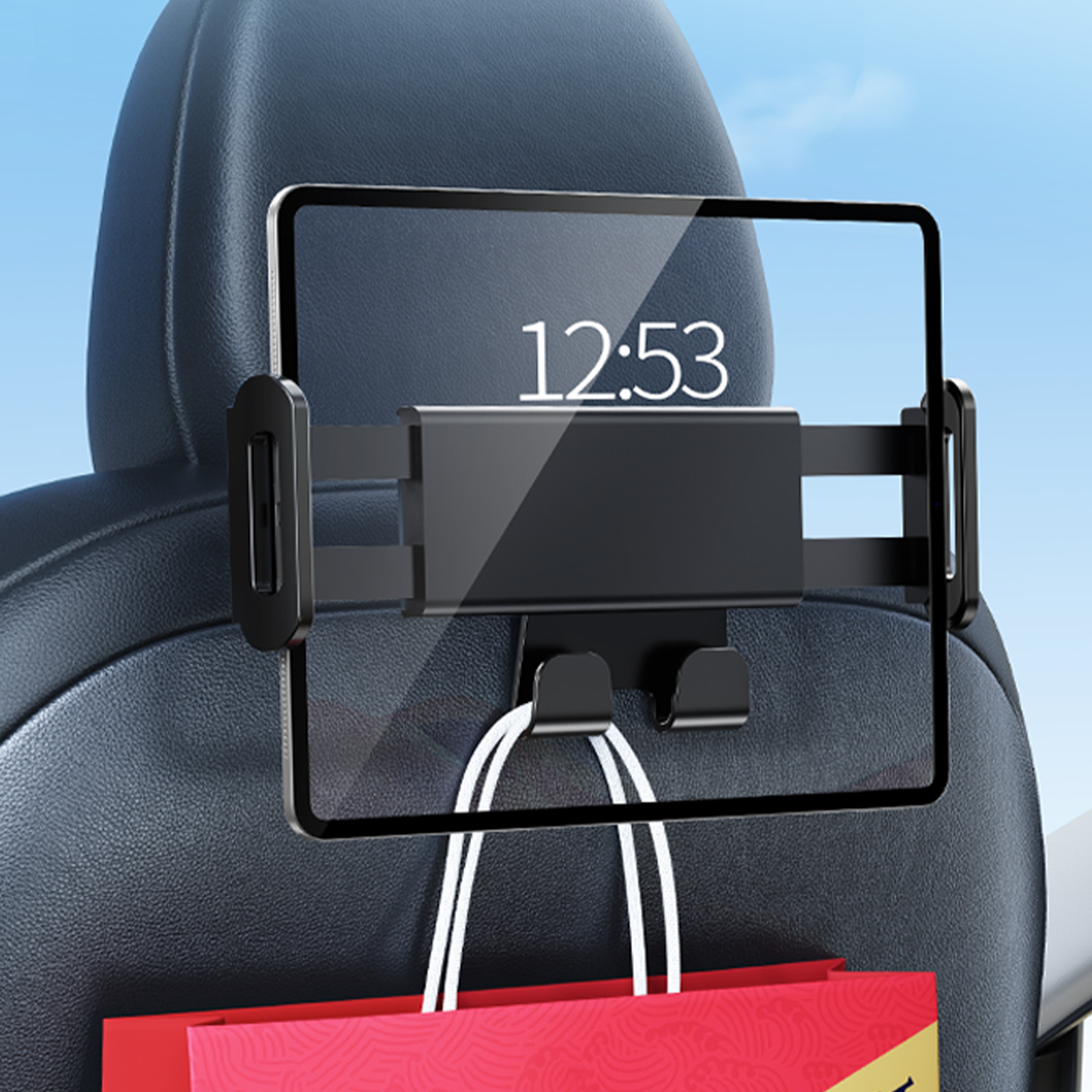 Tesla Tablet Accessories - Uchwyt samochodowy Hipacool na tylne siedzenie