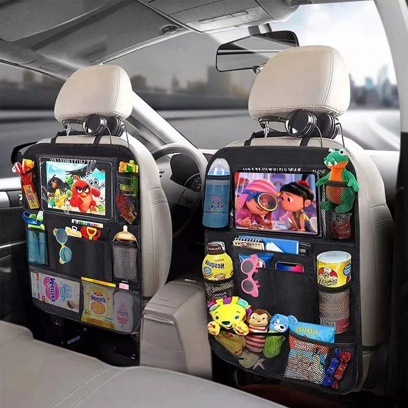 Toddler Tablet Accessories - Organizer wieszany z tyłu siedzenia samochodowy