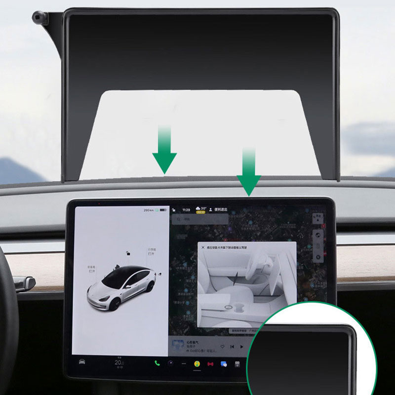 Tesla Tablet Accessories - Podstawka na telefon do ekranu Tesla