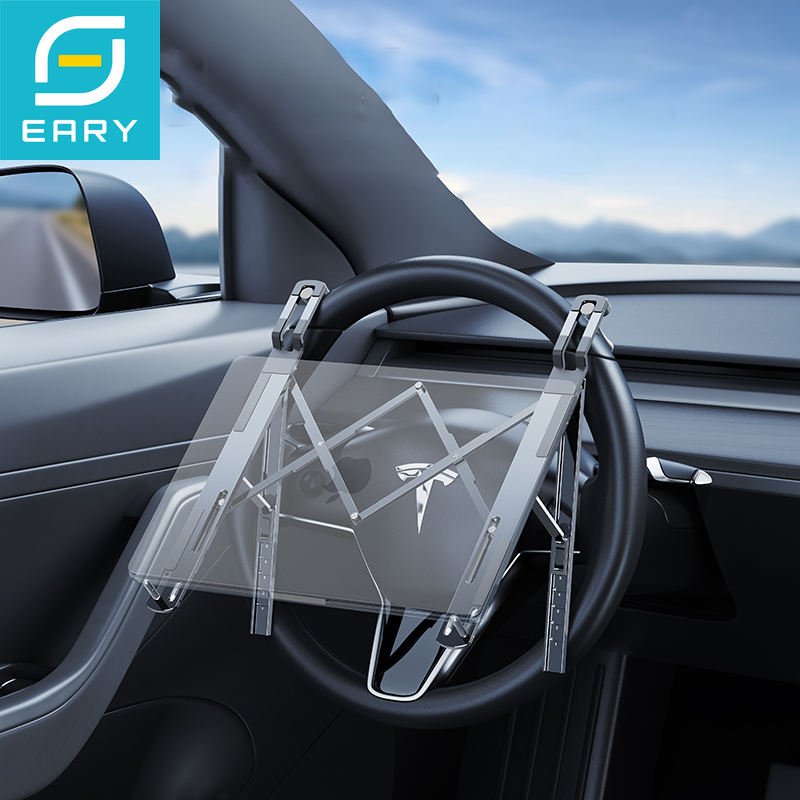 Tesla Tablet Accessories - Uchwyt samochodowy na laptopa Eary, mocowany