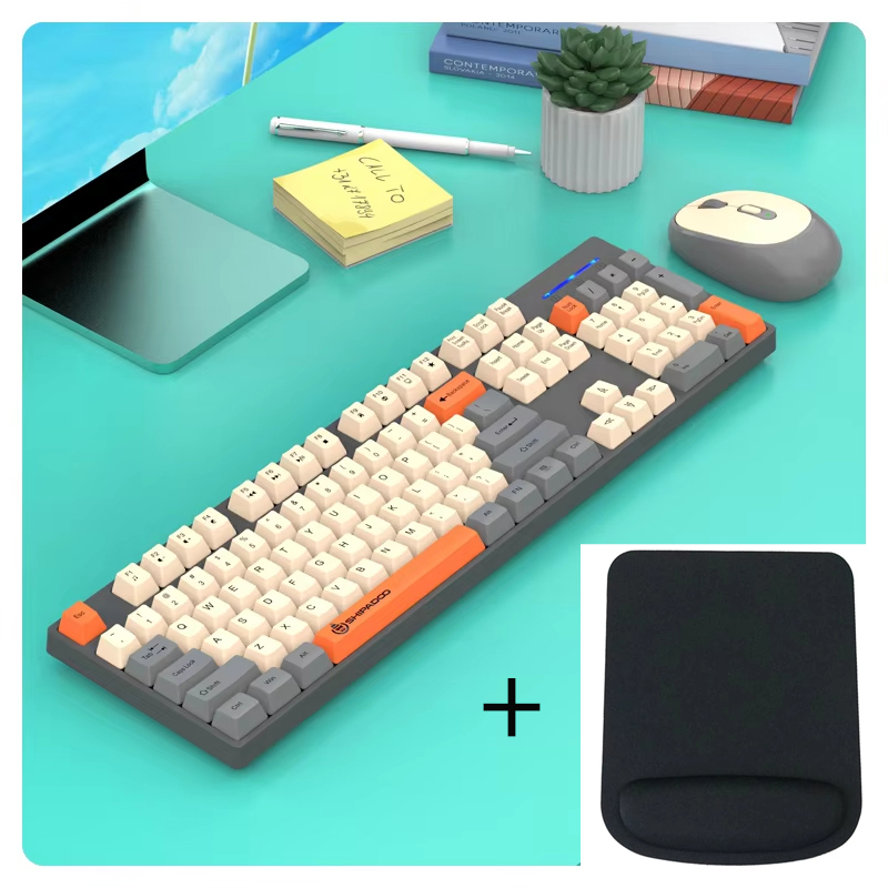 Officeworks Tablet Accessories - Bezprzewodowy zestaw klawiatury i myszy do