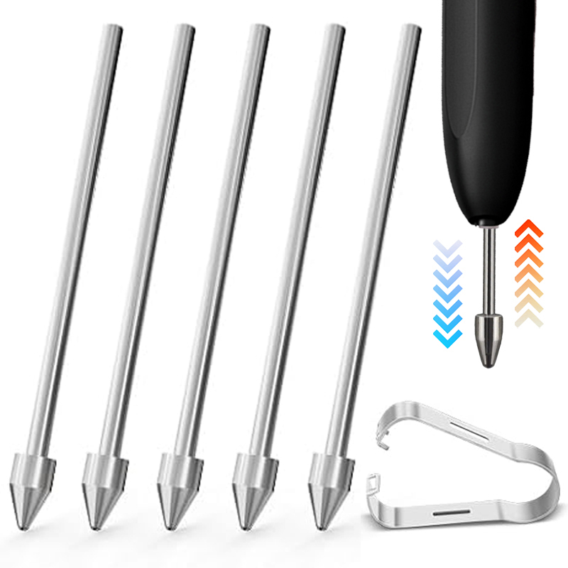 Tablet S9 Fe Accessories - Luksusowa metalowa końcówka rysika do Samsung
