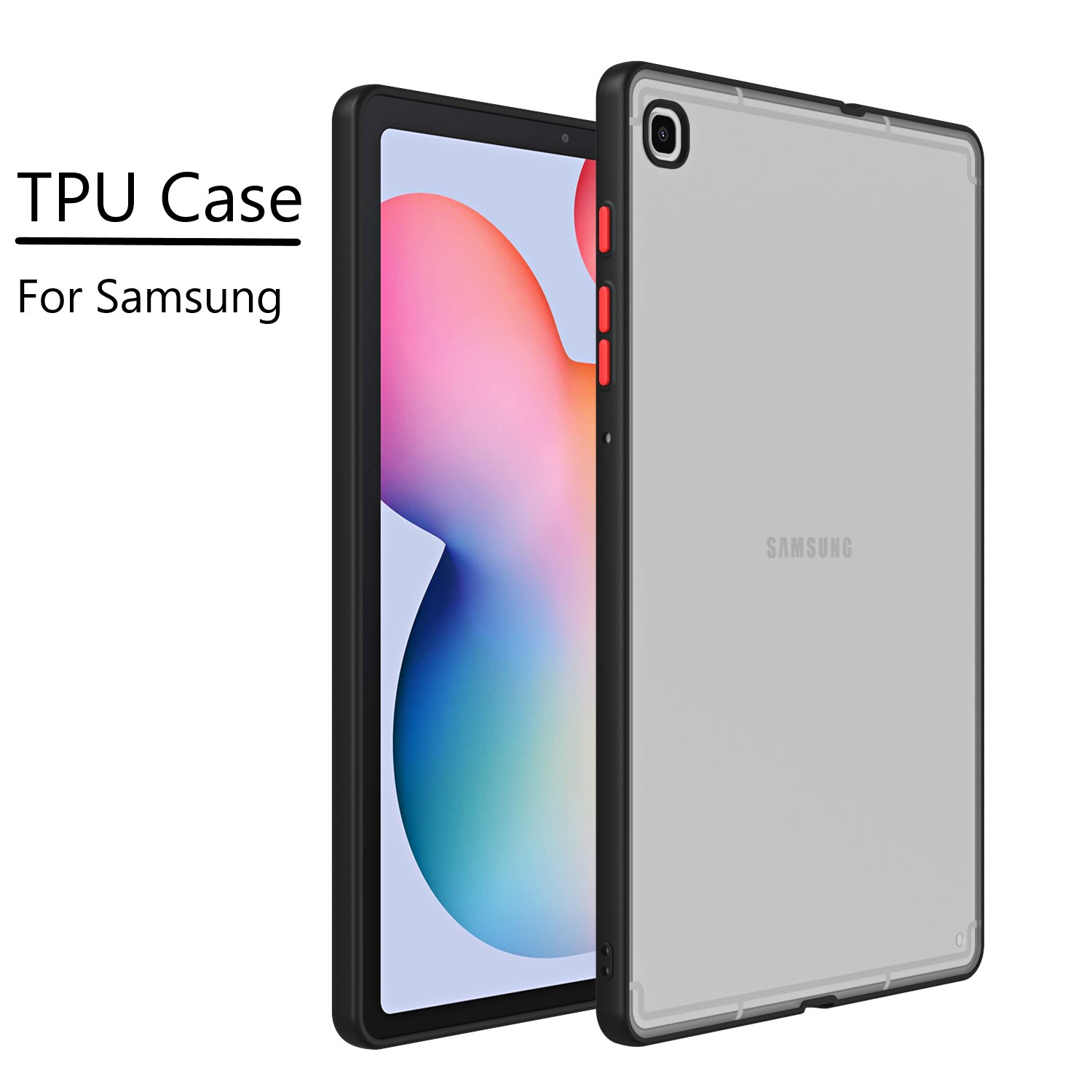 Samsung Tablet A9 Accessories - Etui z miękkim tyłem TPU do