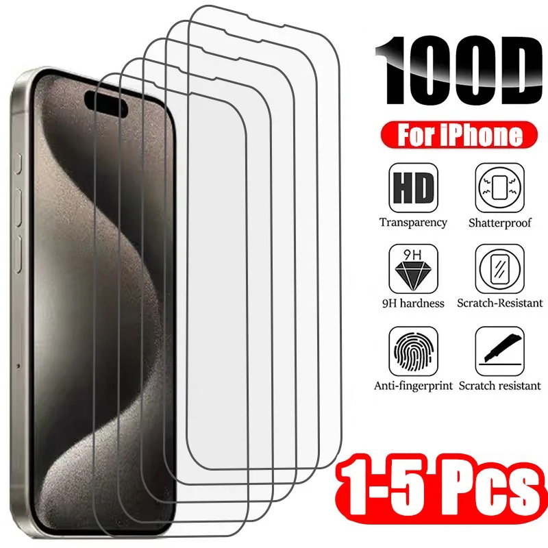 Paper Feel Screen Film - 1-5 sztuk szkła hartowanego do iPhone'a