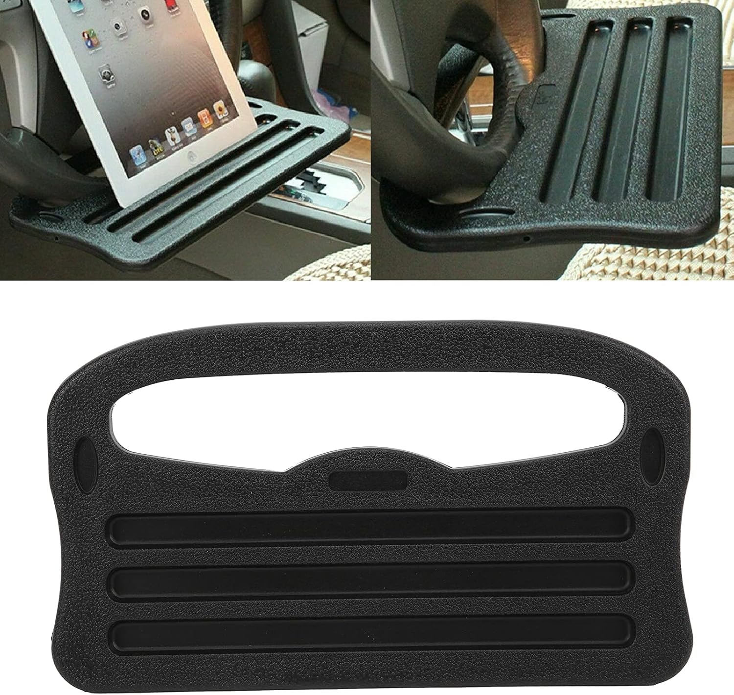 Tablet Accessories - 2w1 Taca na kierownicę samochodową, organizer