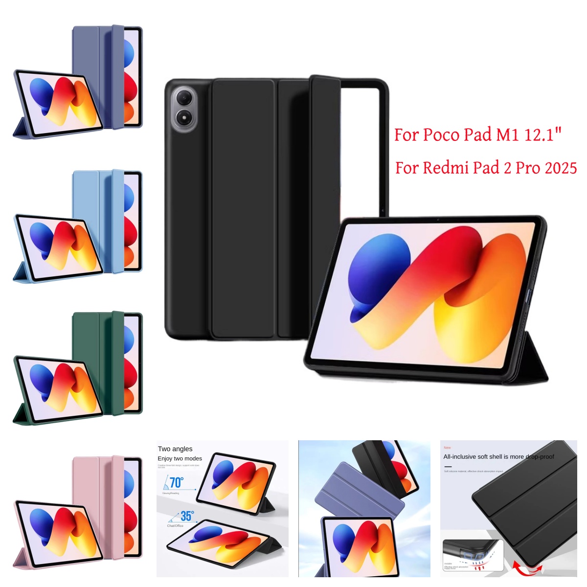 Poco Tablet Accessories - Etui na tablet Poco Pad M1