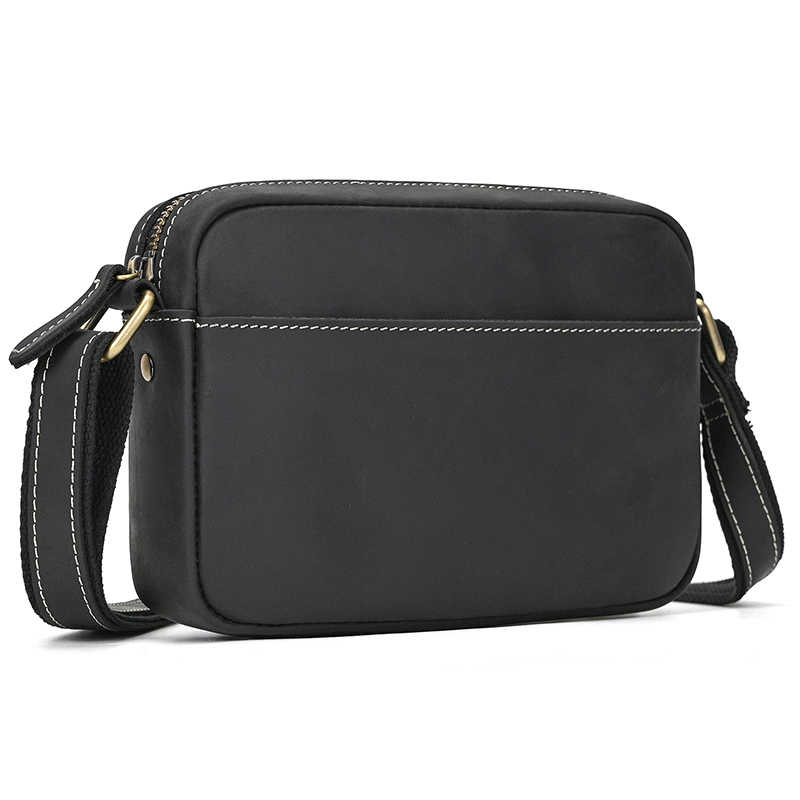 Tablet Shoulder Bag - Crazy Horse skórzana męska torba crossbody