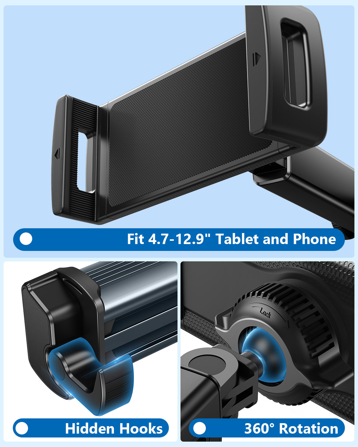 Hipacool Samochodowy uchwyt na – Car Accessories Tablet Holder recenzja i cena
