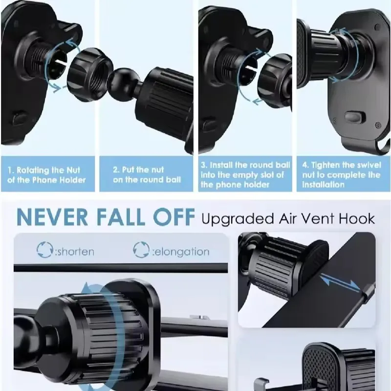 Uchwyt samochodowy na telefon, – Car Accessories Tablet Holder recenzja i cena