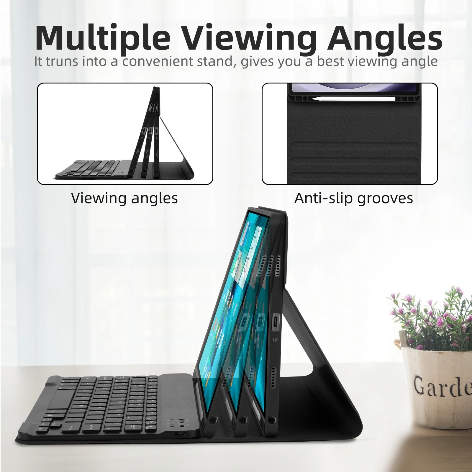 Etui z klawiaturą do Samsung G – Samsung Tablet A9 Accessories recenzja i cena