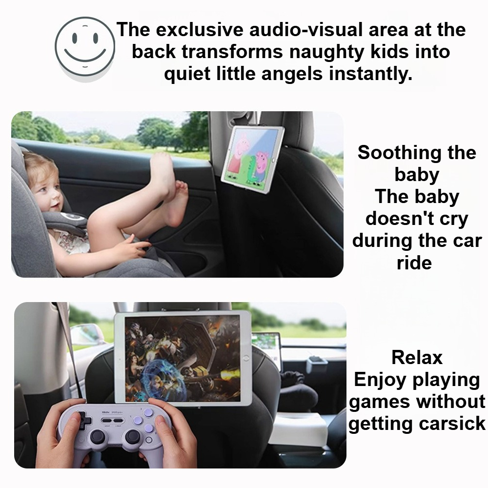 Uchwyt na tablet do zagłówka T – Tesla Tablet Accessories recenzja i cena