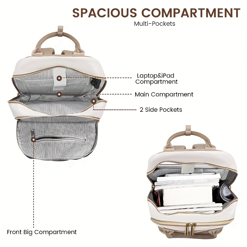 Damski wielokolorowy plecak z  – Tablet Shoulder Bag recenzja i cena