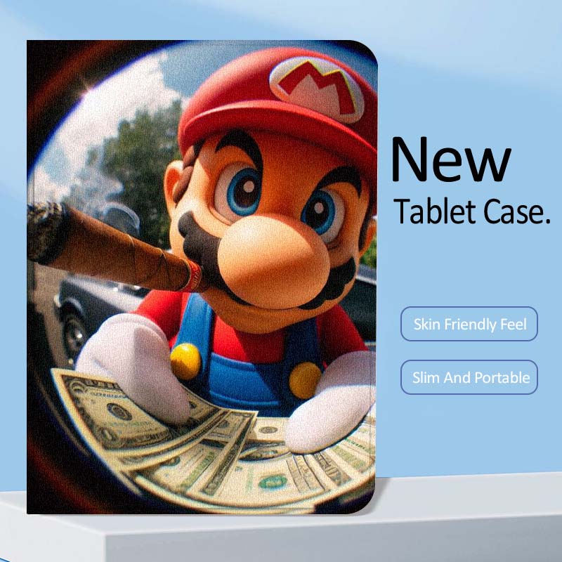 Etui na tablet Cartoon M-Mario – Samsung Tablet A9 Accessories recenzja i cena