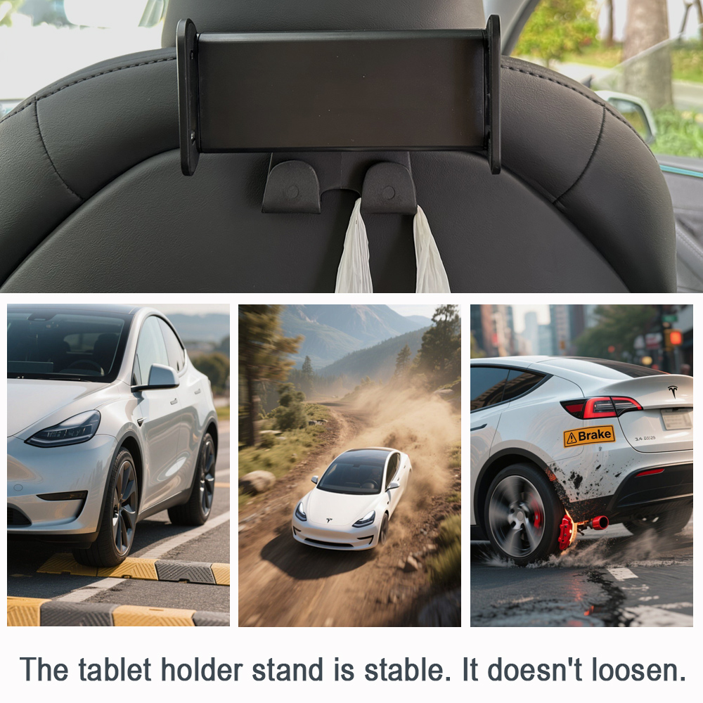 Uchwyt na tablet do zagłówka T – Tesla Tablet Accessories recenzja i cena