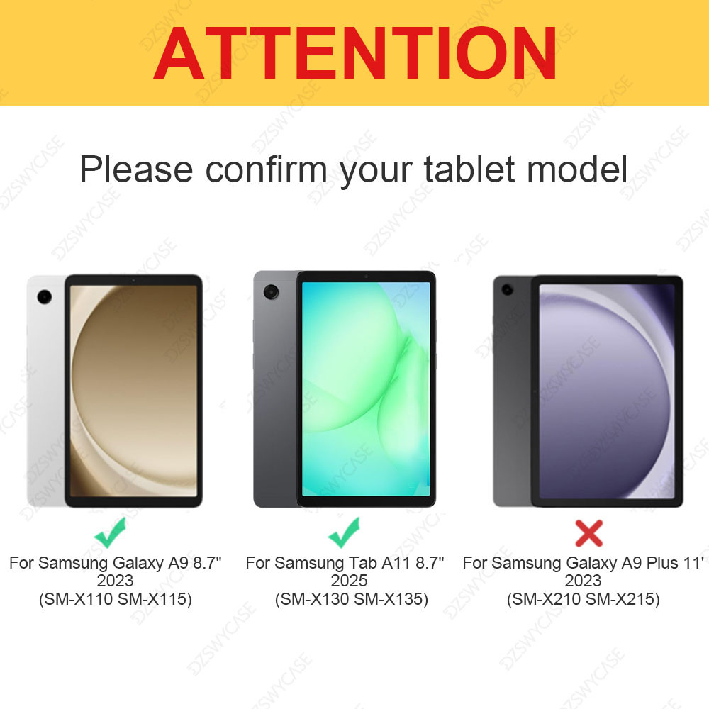 Silikonowe etui do Samsung Gal – Samsung Tablet A9 Accessories recenzja i cena