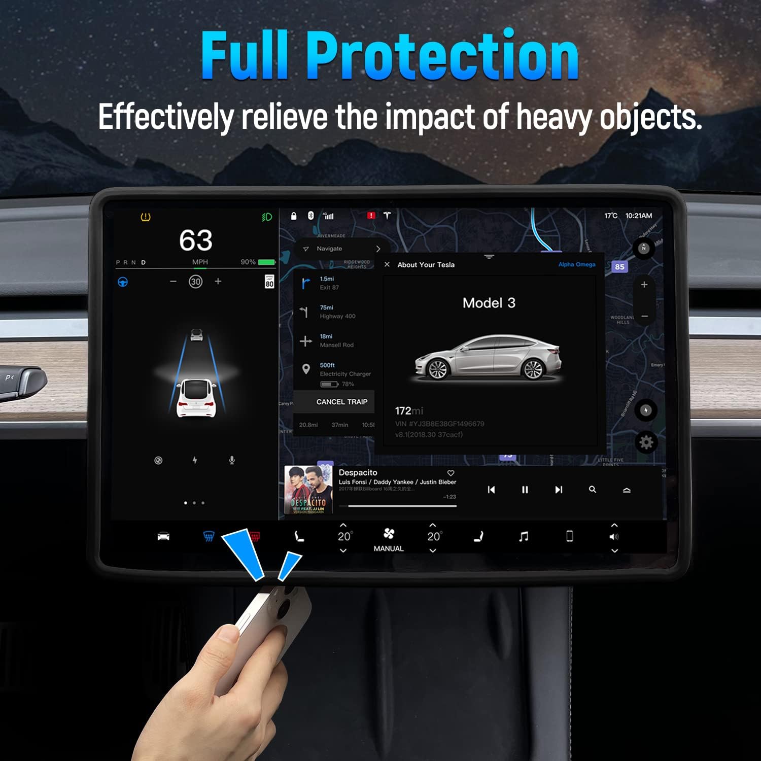 Dla Tesla Model 3 Y Highland S – Tesla Tablet Accessories recenzja i cena