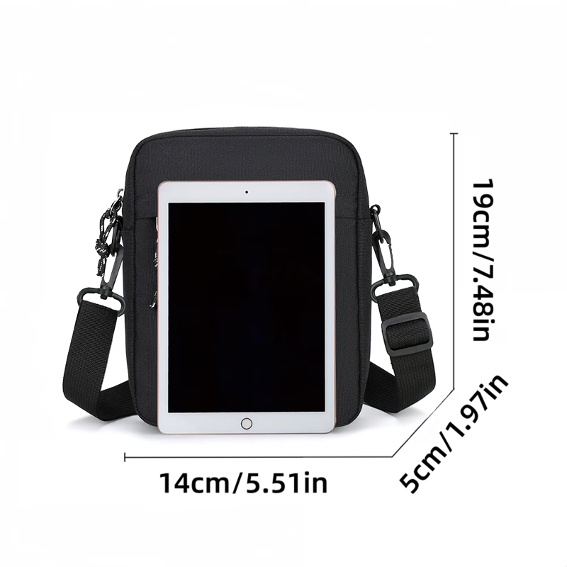 Prosta kwadratowa torebka cros – Tablet And Accessories Bag recenzja i cena