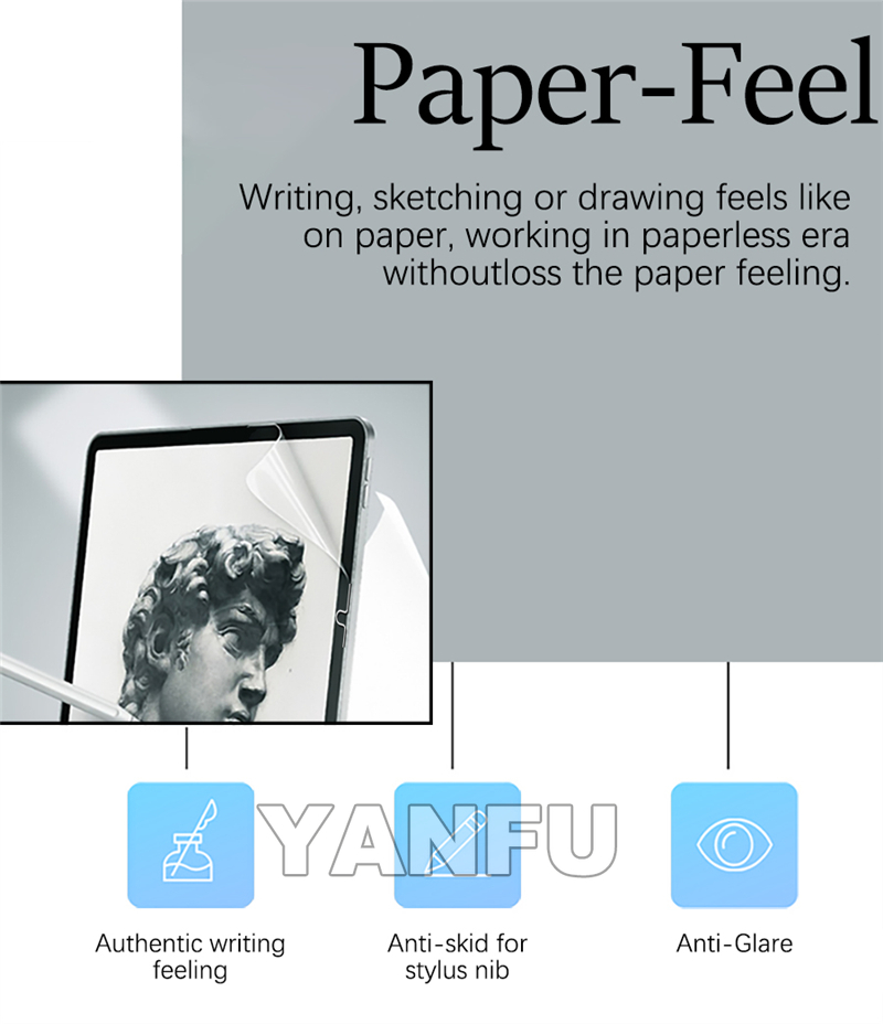 3 sztuki folii ochronnej o wyg – Paper Feel Screen Film recenzja i cena
